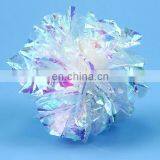 Wholesale Colorful Ring Paper Ball Scratch-resistant Cat Ball Pet Toy Ring Ball thumbnail-2