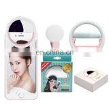 Wholesale 36 Leds Selfie Ring Light 3 Light Modes Portable Clip on Phone Make up Light With Removable Battery thumbnail-2