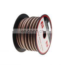 Frosted Flexible Transparent Red 12AWG Speaker Cable 50ft thumbnail-4