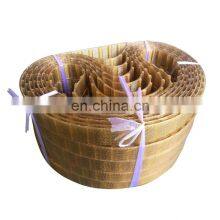 8B41teeth PU Truly Endless Brown Color Timing Belt