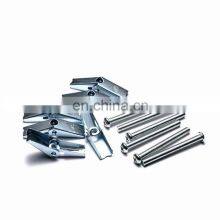 Factory Stock Spring Toggle Anchor Hollow Wall Anchor With Wing Nut