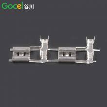 6.3 Flag Plug Spring Straight With Direct Feeding Brass Tinned Connector thumbnail-4