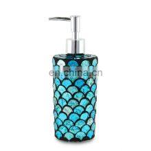 Scales Style 5 Pieces Shower Curtain Set for Bathroom Modern Bathroom Vanity Set Glass and Bath Accessory Set thumbnail-2