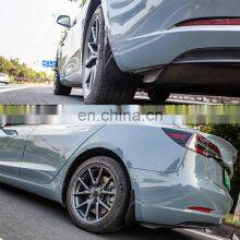 Hot Sale Car Mud Flaps For Tesla Model 3 2021 Accessories Mudguards Splash Guards Fender Matte Black Carbon Fiber ABS thumbnail-2
