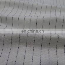 Cotton and Linen Twill Yarn-dyed Linen Striped Striped Fabric Fishbone Grain Blazer Fabric thumbnail-3