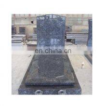 Factory Wholesale Labrador Blue Pearl Granite Tombstone Monument Headstone