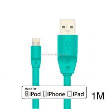Tangle Free 3ft Flat MFI USB Cable for Iphone 8 thumbnail-3