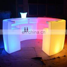 Water Bubble Bar Counter /led Outdoor Illuminated RGB Portable Led Night Club Luxury Bar Counter Table With Wireless thumbnail-3