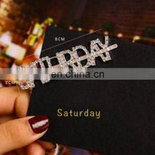 In Stock Rhinestone Hair Clips thumbnail-4