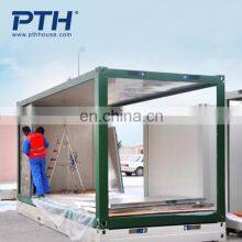 Customized Container Houses Flat Pack Modular Home for Living Military Camp thumbnail-4