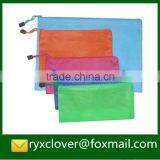 Clear Pvc Gridding Zipper Document Bag thumbnail-4