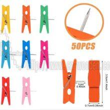 50 Small Wooden Clip Thumbnails thumbnail-4