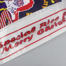 Woven Bags With Blue Orange Stripes 65x110cm That Can be Customized thumbnail-5