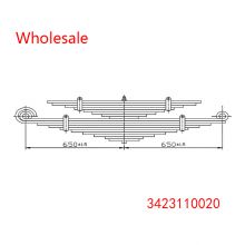 3423110020 For Dawoo Rear Axle Leaf Spring Wholesale