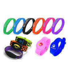 Colorful RFID NFC Silicone Wristband Bracelets thumbnail-4