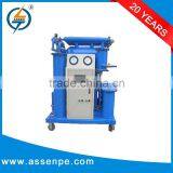 Last design high vacuum portable insulating oil regeneration machine