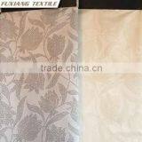 100% Polyester Jacquard Flower Window Curtain Fabric thumbnail-1
