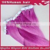 Shedding Free Virgin Human Tape in Hair Extension Wholesale Indian Human Hair Extension thumbnail-3