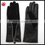 Ladies Sheepskin Cheap and Woolen Leather Hand Gloves thumbnail-2