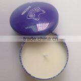 Scented Soybean Wax Candle in Tin Box With Metal Lid thumbnail-2
