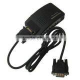 Black High Resolution Video and S-Video to VGA Converter thumbnail-3