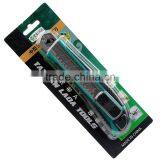 LAOA Safety Utility Sharp Knife Tool High Quality3pcs Blade Heavy Duty Comfotable Fancy Office Durable Cutter thumbnail-2