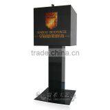 High Quality Donation Money Box With Lock,black Acrylic Donation Box thumbnail-4