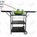 Smokeless Portable BBQ Grill/Korean Style Charcoal Grill With BBQ Shelf thumbnail-2