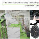 brand new low price waste scrap tire shredder machine