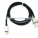 Colorful Wholasale Micro Metal Aluminum Usb Multi Charger Data Cable Multi Function Usb Data Transfer and Charging Cable