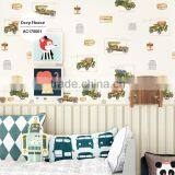 on Sale Printed Non Woven Wallpaper, Ivory for Kids Cars Wallcovering for Children , Best Quality Wallcovering Maker thumbnail-4