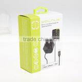 2.1A UK Wall Charger With Micro Cable Attached thumbnail-3