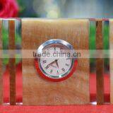 High Quality Crystal Table Clock, Table Decoration Clock
