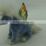 high quality Custom deisgn stuffed plush animal kids toy horse