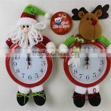 Wholesale Large Christmas Doll Wall Clock