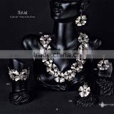 Ring Earring Bracelet Necklace Authentic Turkish Style Jewelry Set Made in Istanbul thumbnail-4