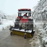 Good quality hot sale garden machinery small tractor snow broom sweeper