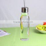 new design and handmde glass water bottle