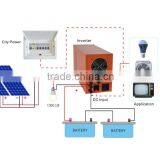 New Design Hybrid 1000W Solar Power Inverter 24V DC 220V AC With Built-in PWM/MPPT 20A Controller thumbnail-4