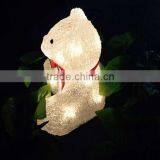 16L Fairy White Acrylic Bear Christmas Lights for Christmas, Party, Holiday, Home Decorations thumbnail-4