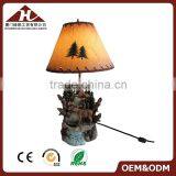 Resin Craft Led Table Lamp in the Shape of Deer thumbnail-2