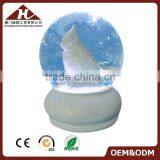 12cm Christmas Musical Snow Globe for Kids Bird Design Supplier's Choice