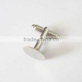 Shenzhen Make Shiny Nickle Cufflink | Cufflinks Cheap Price Wholesale thumbnail-1