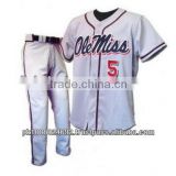 Custom Unisex 100% Polyester Sublimated Baseball Jersey