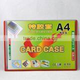 China Golden Supplier A4 Special Card Case With Various Colors