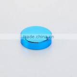 13oz/380ml Blue Chromed/ Metallized Plastic HDPE Bottle thumbnail-3