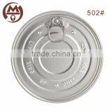 Dia 126.5mm 502# Aluminium Easy Open End Milk Powder Lid EOE