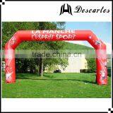 Large inflatable sport entrance arch, custom inflatable advertising race arch for sale