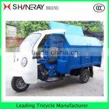 Hot Sale!!! Half Closed Cabin 3 WHEEL GARBAGE TRICYCLE