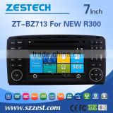 Dual-core in dash car dvd gps for BENZ NEW R300 with DVD,GPS,Radio,SWC,RDS,VDR,WIFI